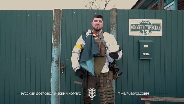 «Русский Добровольческий Корпус» опубликовал видео о том, как 2 марта проник на территорию Брянской обл.