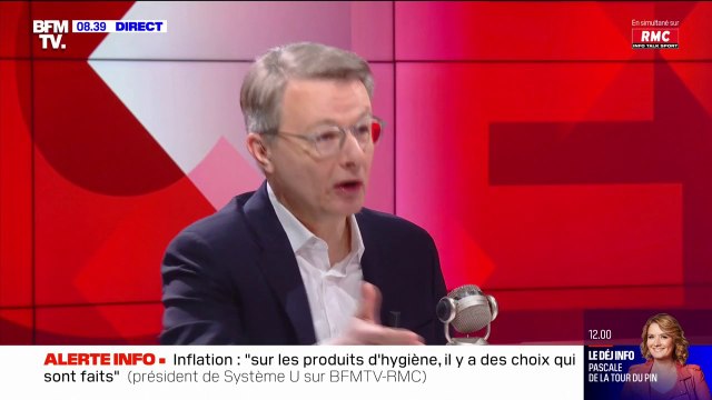 Dominique Schelcher (Système U) affirme qu'il y a une démission des grandes marques de la part des Français