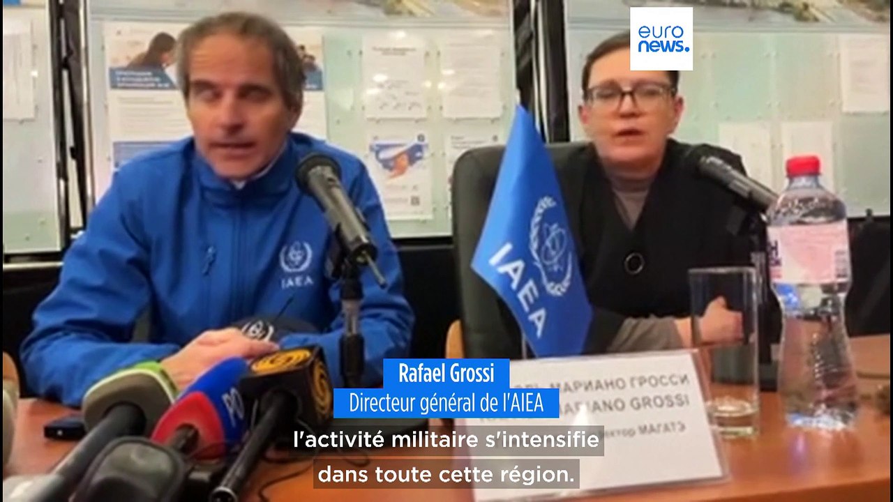 Ukraine : l'AIEA en quête d'un compromis pour protéger la centrale nucléaire de Zaporijjia