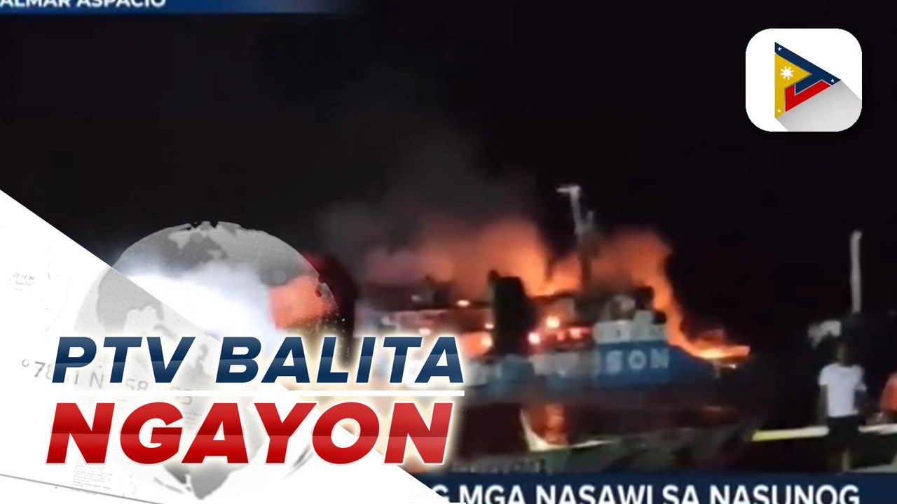 Bilang ng mga nasawi sa nasunog na barko sa Basilan, umakyat na sa mahigit 20