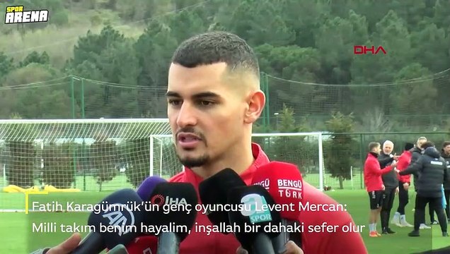 Fatih Karagümrüklü Levent Mercan: A Milli Takım benim hayalim...
