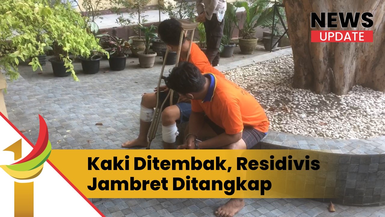 Kaki Ditembak, Residivis Jambret Emak-Emak Di Pekanbaru Dibekuk Polisi