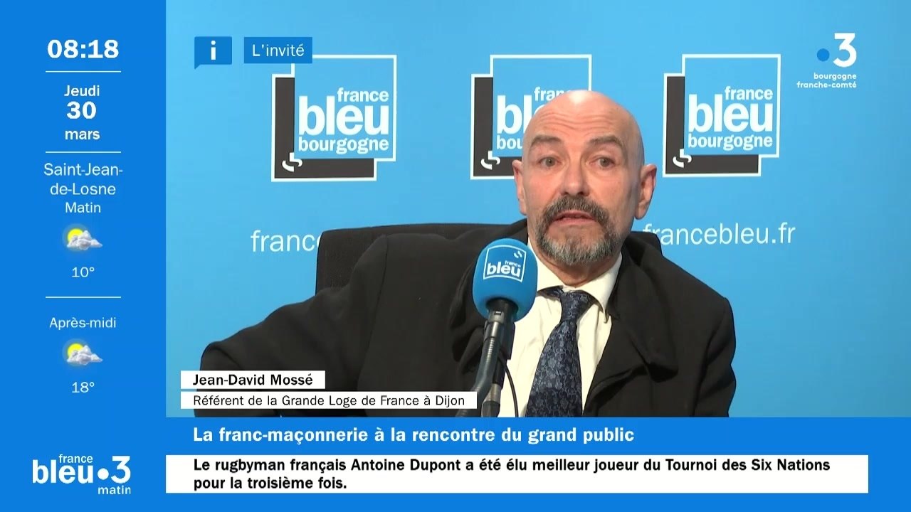 Les francs-maçons sortent du bois à Dijon