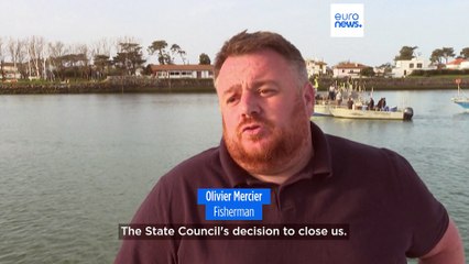 French fishermen block ports in protest at fishing ban to protect dolphins