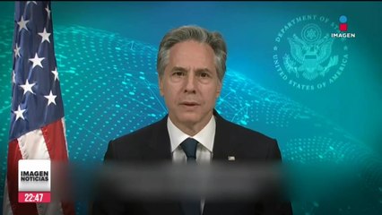 “Gracias por tu liderazgo” Antony Blinken elogió al canciller Marcelo Ebrard
