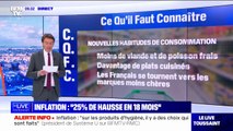 Au mois de mars, l'inflation a grimpé de plus de 16% sur 1 an sur les produits du quotidien