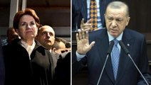 Akşener'in Cumhurbaşkanı Erdoğan'a yönelik 