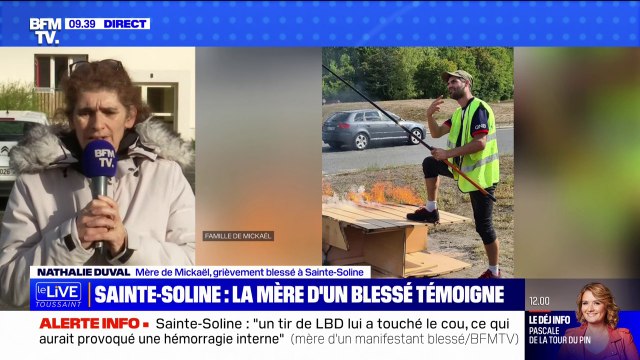 La mère de Mickaël, grièvement blessé à Sainte-Soline, estime que Gérald Darmanin ment et continue à mentir