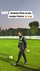  PIRLO est toujours aussi précis sur coup-franc 