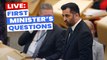 First Minister's Questions LIVE | Humza Yousaf's first FMQs 30 March 2023