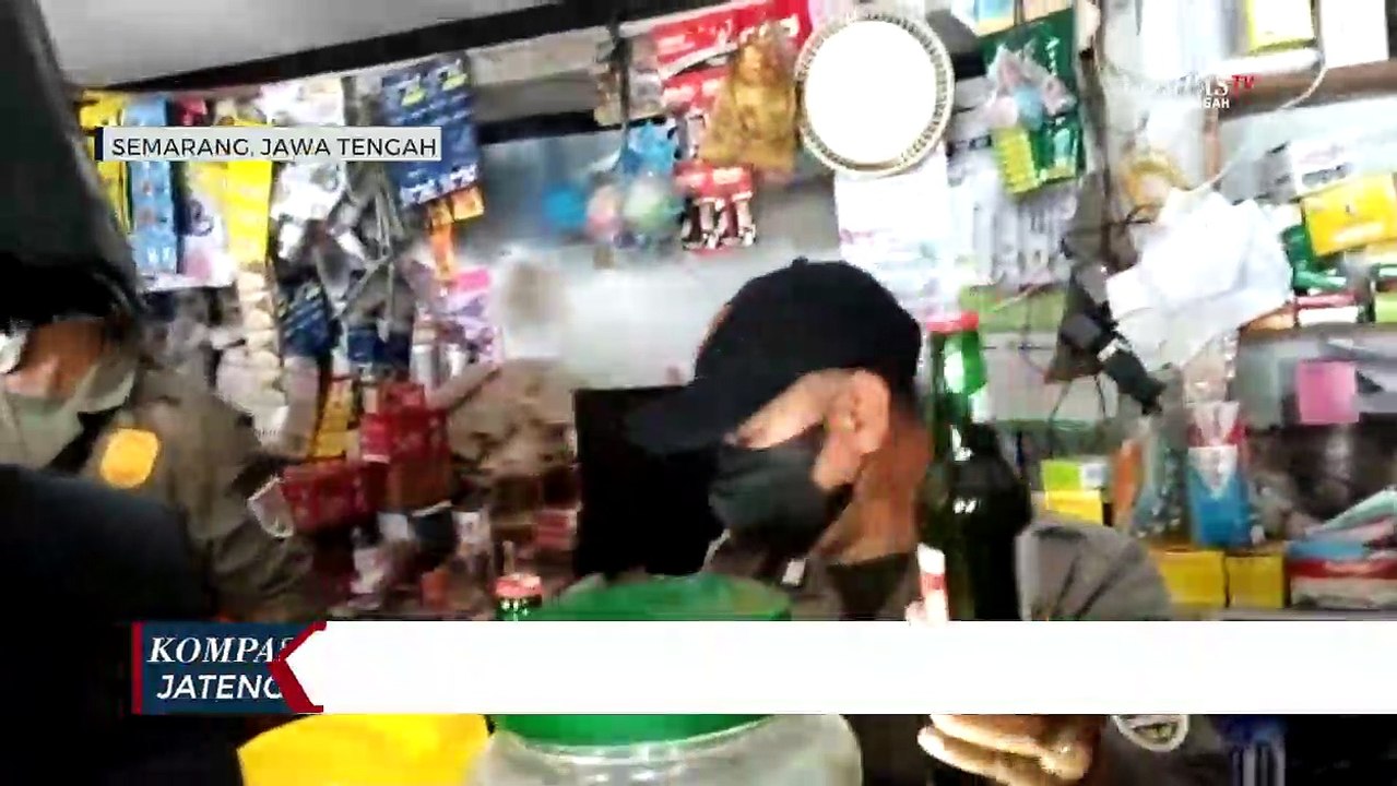 Razia Miras di Toko Kelontong Bangkalan Selama Ramadan