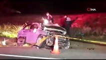 Takla atan otomobilin sürücüsü hayatını kaybetti