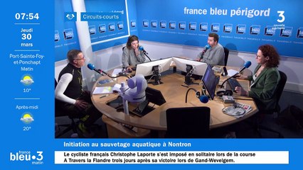 Initiation au sauvetage aquatique dans le Nontronnais