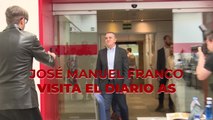 Visita José Manuel Franco, presidente del CSD