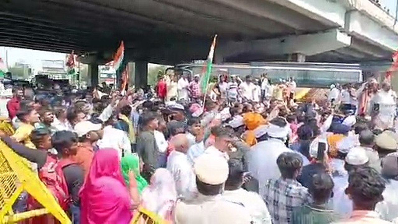 Video:दिल्ली की तरफ को प्रजापति समाज के लोग कूच...