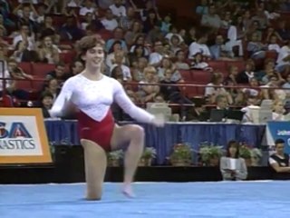 Kristy Powell - Floor - Day 1 - 1997 U.S. Gymnastics Championships