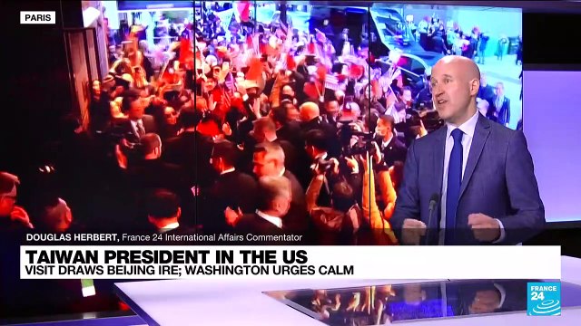 Taiwan President in the US: Visit draws Beijing ire, Washington urges calm