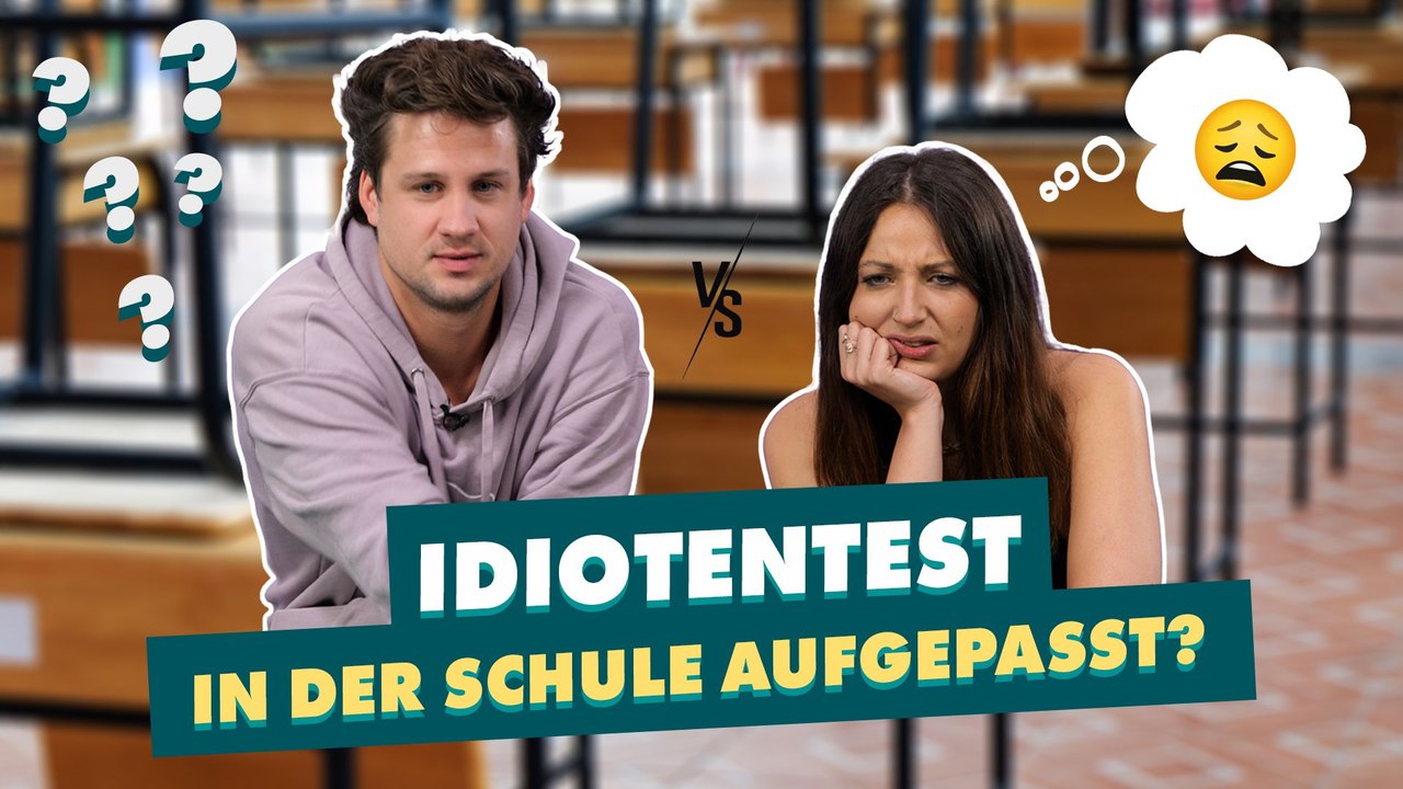 Idiotentest mit Hannah und Chris