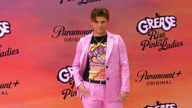 Garrett Clayton Grease: Rise of the Pink Ladies Premiere Pink Carpet Arrivals