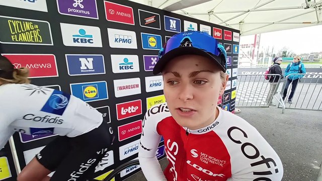 A Travers la Flandre 2023 - Victoire Berteau : J'ai que ça en tête, Paris-Roubaix !