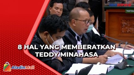 JPU Ungkap 8 Hal yang Memberatkan Teddy Minahasa