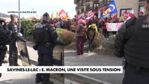 Emmanuel Macron dans les Hautes-Alpes pour le «plan eau» : deux manifestants arrêtés