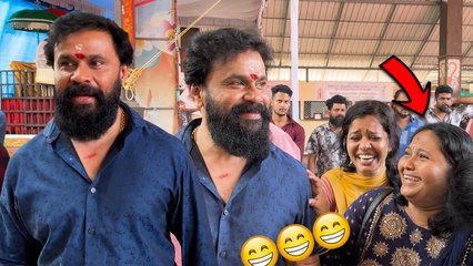 "ഞങ്ങൾക്ക് മീനൂട്ടിടെ അച്ഛനെയാണ് ഇഷ്ട്ടം", പൂജക്ക് വന്ന ദിലീപിനെ കാണാനെത്തി ആരാധകർ