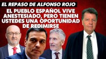 Alfonso Rojo: “El pueblo español vive anestesiado, pero tienen ustedes una oportunidad de redimirse”