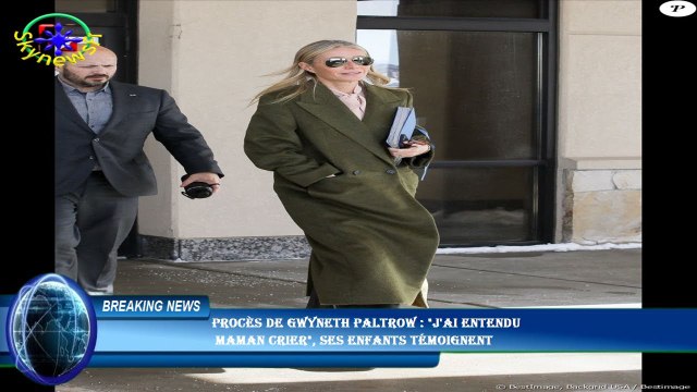 Procès de Gwyneth Paltrow : J'ai entendu maman crier , ses enfants témoignent