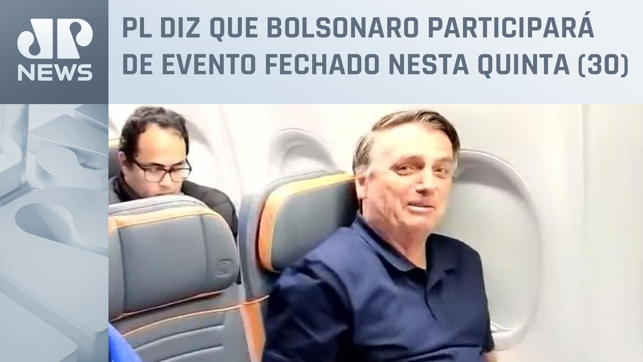 Bolsonaro chega ao Brasil após passar três meses nos Estados Unidos
