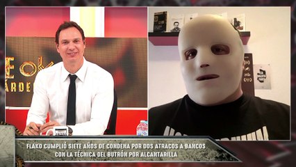 Atentos a lo que nos dijo "Flako" el autor de siete atracos a bancos