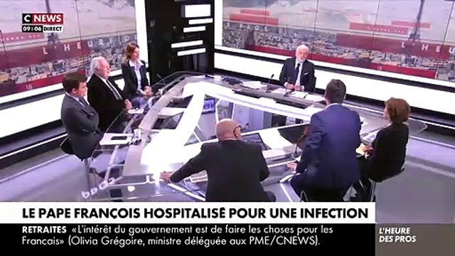 Pascal Praud s'emporte contre Olivier Dartigolles dans L'heure des pros le jeudi 30 mars 2023 sur CNews