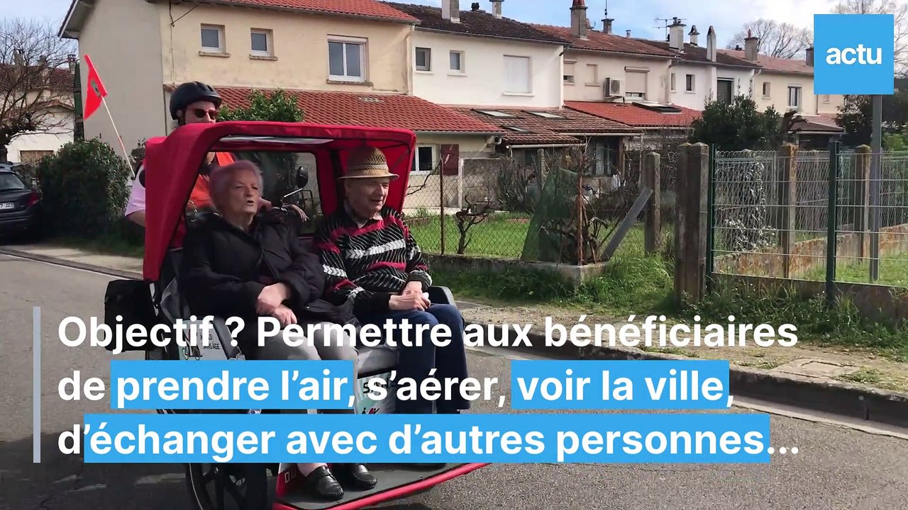 Un triporteur pour sortir les seniors de leur isolement