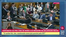 CONFIRA: SENADOR CONTARATO VAI PRA CIMA DE MORO E O EX-MINISTRO DE BOLSONARO RECUA | Cortes 247