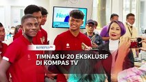 Pemain Timnas U-20 Datang ke Newsroom Kompas TV untuk Menjadi Narasumber di Program ROSI