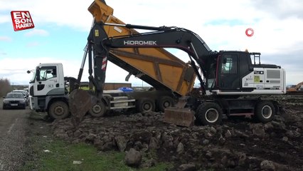 Diyarbakırlı depremzedeler için planlanan konutların yapımına başlandı