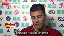 SELECCIÓN ESPAÑOLA | RODRI y la RAJADA tras el partido ante ESCOCIA | DIARIO AS