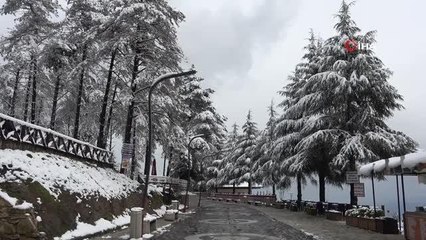 Mart sonunda kar keyfi