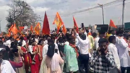 राममय हुआ डूंगरपुर, शोभायात्रा में उमड़ा जनसमूह