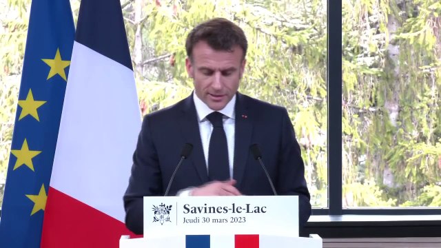 Emmanuel Macron favorable à une tarification progressive de l'eau généralisée en France