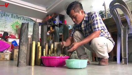 Stunning Cambodian Bullet Jewelry Aims to Promote Peace