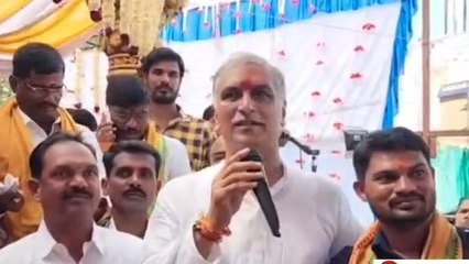 సిద్దిపేట: సీతారాముల కళ్యాణంలో పాల్గొన్న మంత్రి హరీశ్ రావు