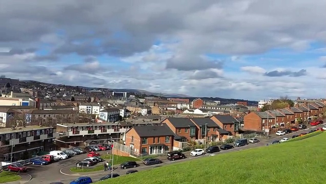 The Bogside and Creggan in Derry