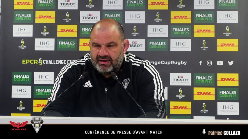 Video : Video - Dplacement aux Scarlets : confrence de presse d'avant match