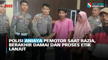 Polisi Aniaya Pemotor Saat Razia, Berakhir Damai dan Proses Etik Lanjut