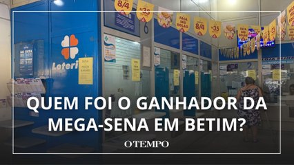 Quem foi o ganhador da Mega-Sena em Betim?