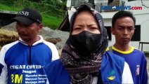 Pergerakan Tanah, Bangunan Vila Berlantai 2 di Puncak Ambruk