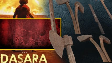 Dasara Movie లో Nani వాడిన ఆయుధం వెరీ స్పెషల్.. | Telugu OneIndia