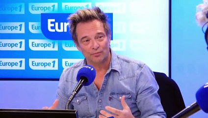 VOICI - David Hallyday "en compétition" avec son père Johnny ? "On a envie d’attirer les regards"