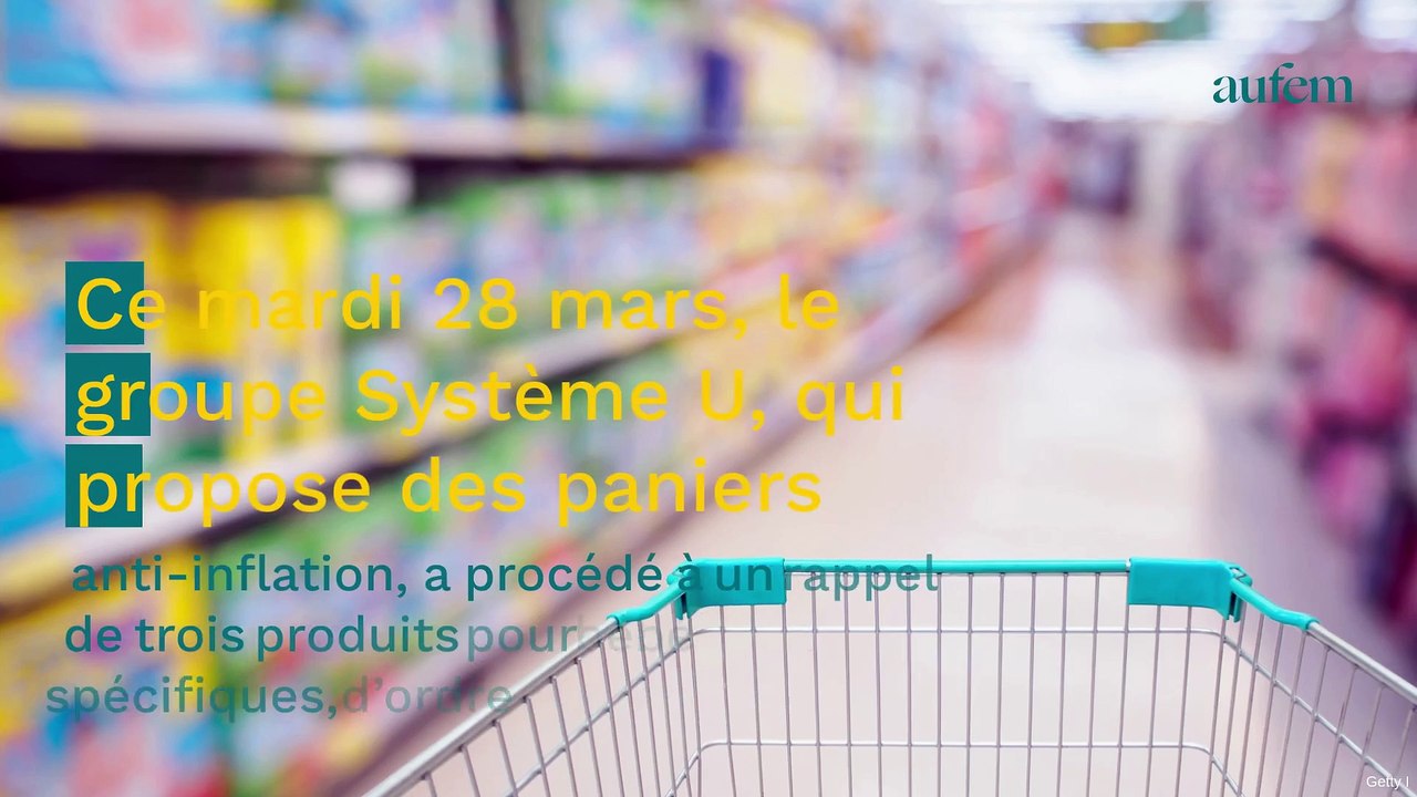 Rappel produits : attention à ces 3 produits du quotidien pour bébé vendus en supermarché